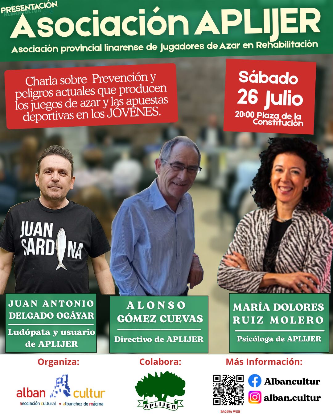 Presentación de la Asociación APLIJER.